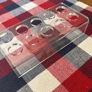 Lipstick new clear acrylic beauty organizer Mary Kay storage